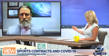 sports contracts and covid-19, attorney