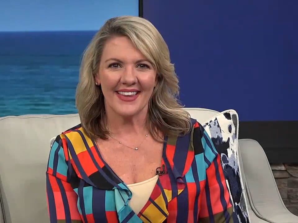 A woman in the news