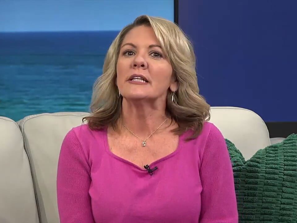 A woman in the news