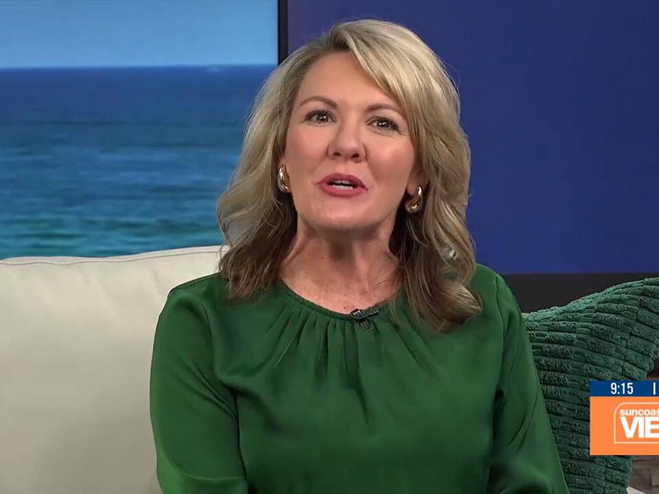 A woman in the news