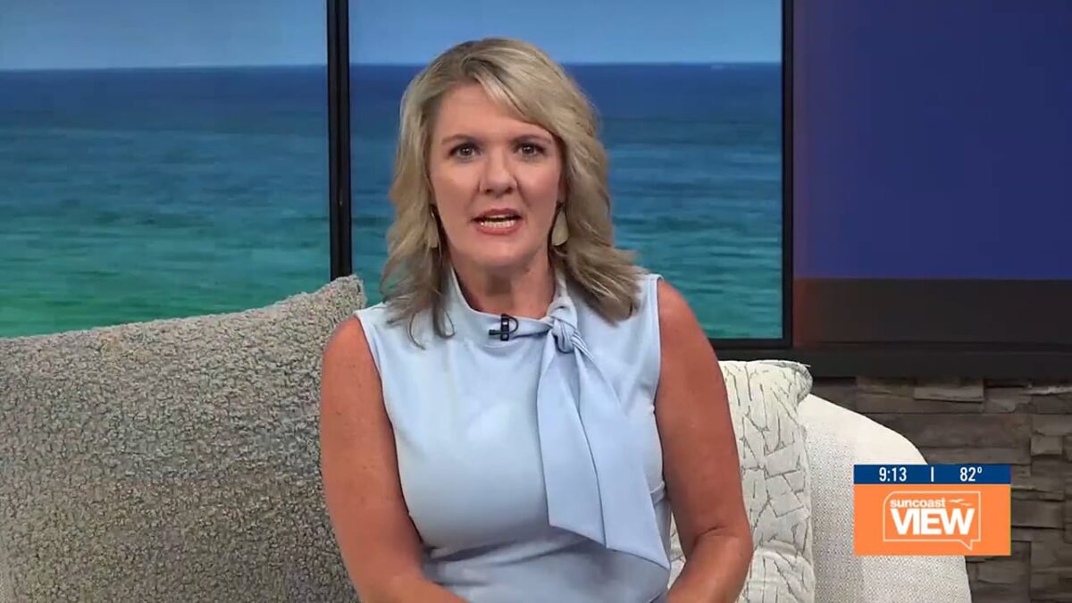 a girl on the news